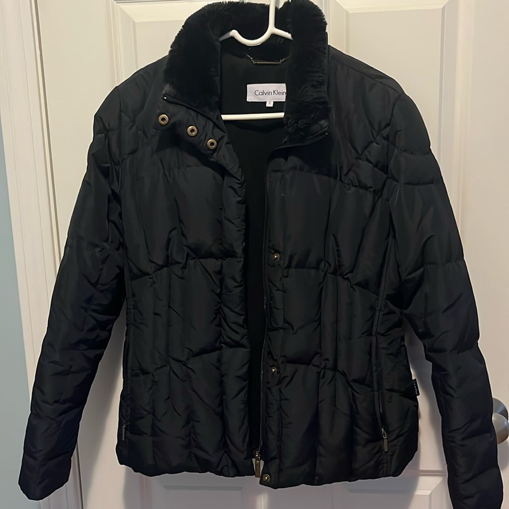 Calvin Klein light puffer winter coat